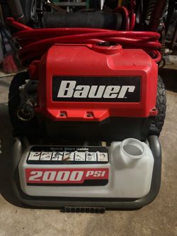 Bauer 2000 PSI electric pressure
