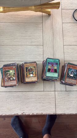 Yu-Gi-Oh Bulk Card Lot 250+ Cards Commons Rares Holos Vintage Collection Mixed
