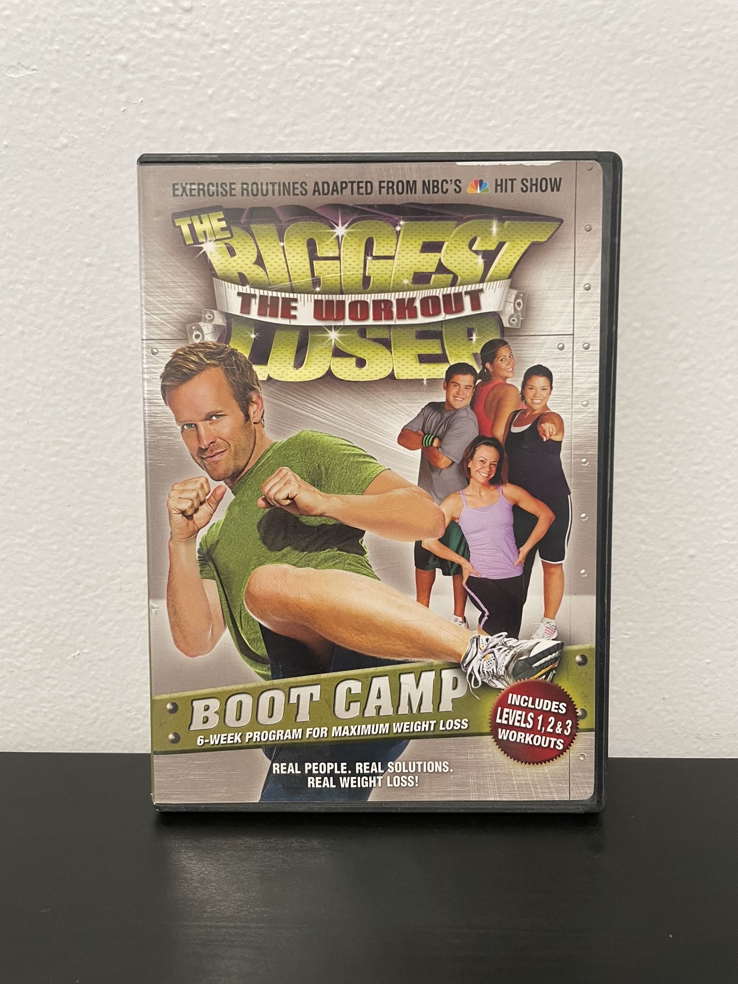 The Biggest Loser Boot Camp DVD Workout Exercise Fitness Program NBC 2008