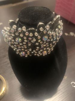 Vintage Clamp Bracelet Costume Jewelry 