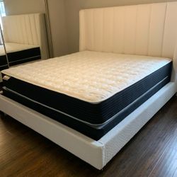 $699 Brand New King Bed Frame With Mattress (Read Description Below)