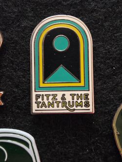 Fitz & The Tantrums Band Logo Enamel Pin - Music Band Logo Pin