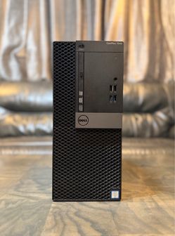 DELL Optiplex 7040 MT Core i7 6th gen 16GB RAM 500GB SSD HDMI DP Windows 11 desktop computer