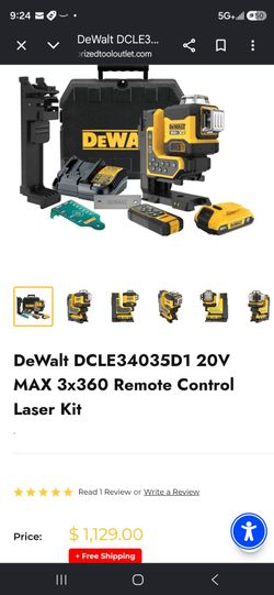 De walt 20v laser kit