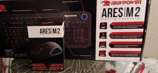 Ares M2 Gaming Keyboard And Mouse