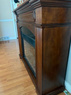 Electric heater chimney