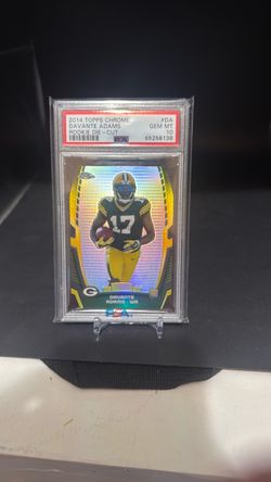 2014 Topps Chrome Davante Adams Rookie Die-Cut PSA 10