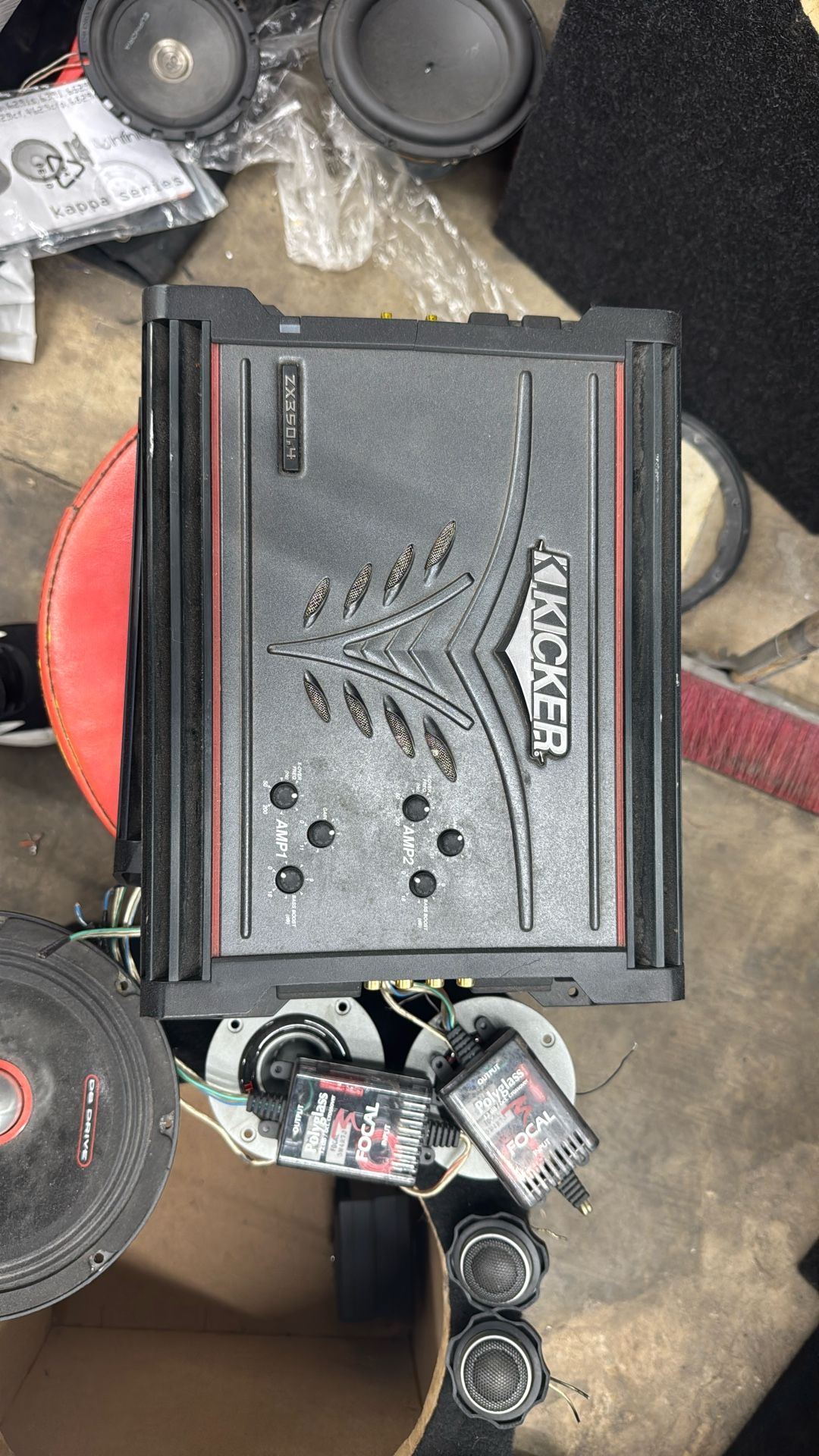 Kicker 4 Channel Amp
