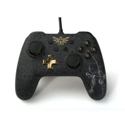 PowerA Wired Controller for Nintendo Switch – Black Zelda Edition (1503256) 
