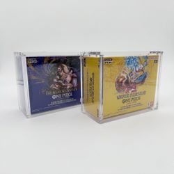 One Piece Booster Box Protective Acrylic Case