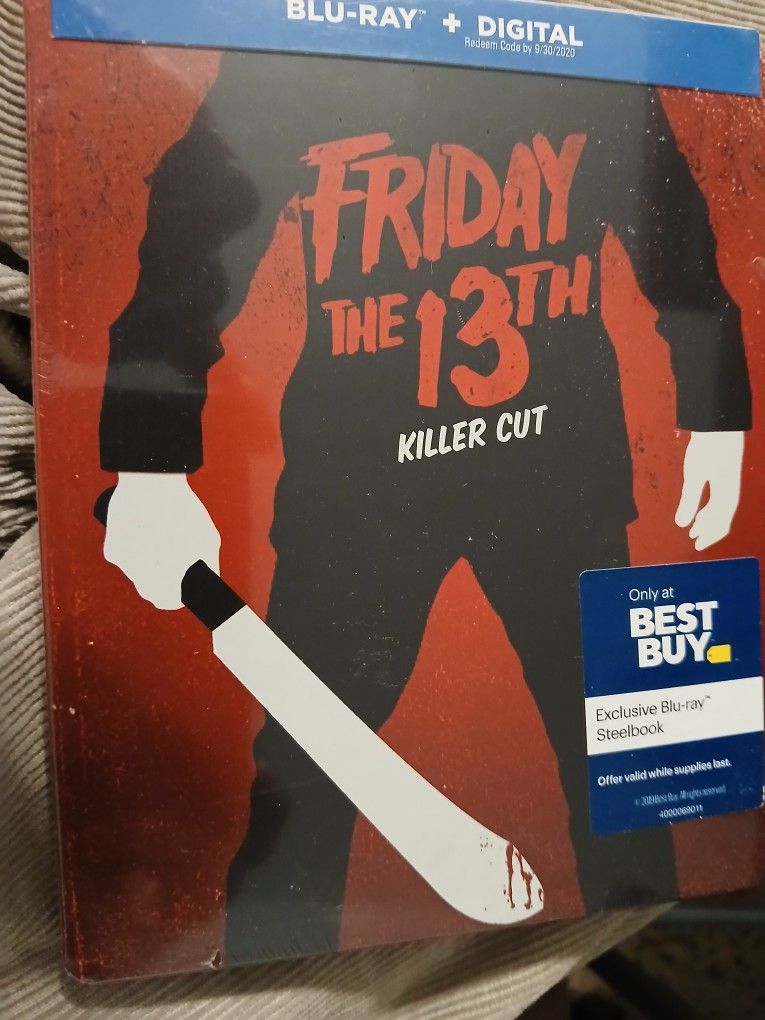 Friday The 13th Killer Cut Steelbook Blu Ray