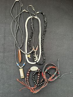 Necklace + Bracelet Bundle Shark Tooth Puka Shells