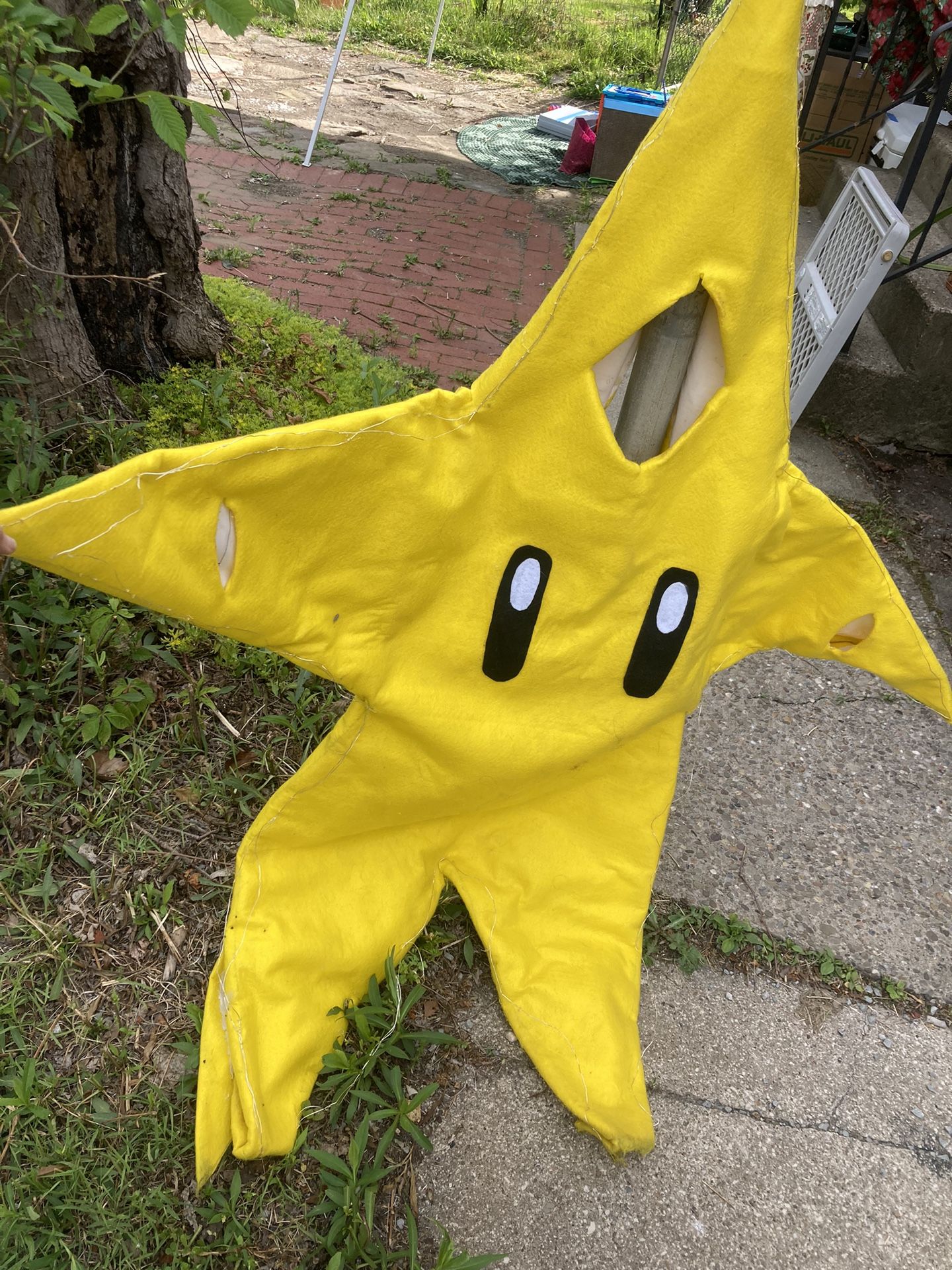Mario Star Costume! Lights Up