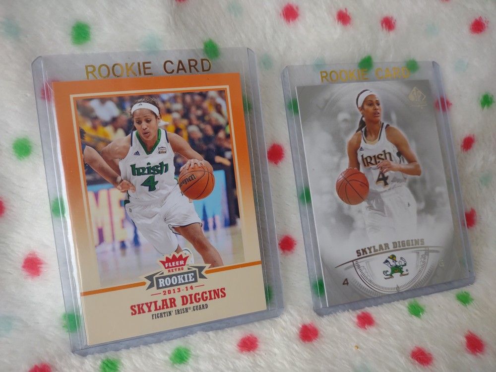 Skylar Diggins Notre Dame Rookie Basketball 🏀 Card Lot