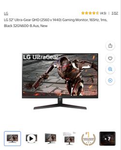 Lg Ultra Gear Gaming Monitor 165hz