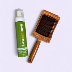 Mixed Chicks Volumizer And Paddle Brush