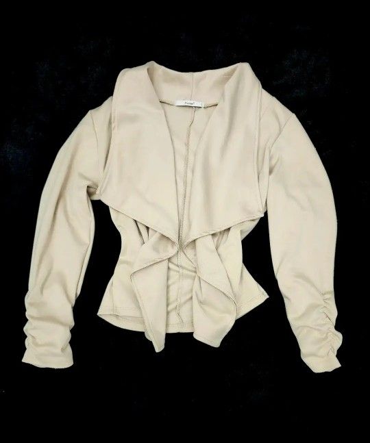 ✅️ Khaki Blazer Cardigan• Size S• Great Condition• $10firm