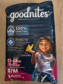 Goodnites - Pull Ups - Brand New - Discount $ - Cheap $