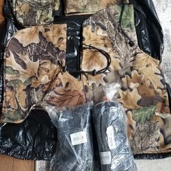Camo Fleece Face Masks
