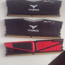 3 Sticks Of Ram