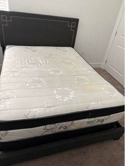 Mattress, queen size mattress in box screen