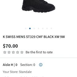 Brand New With The Tags In The Box K-Swiss Men's Size 11