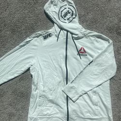 Mens Reebok Ufc Walkout Jacket - Size XL ~ Jacob Vazquez | Color:White