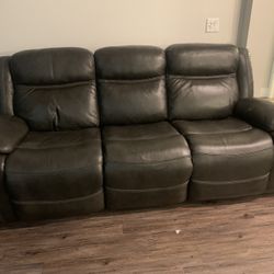Dark Brown Recliner Couches