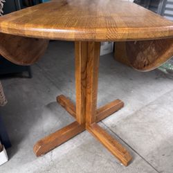  Solid Maple Folding Table 