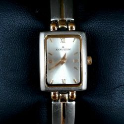 Vintage Silver Gold Plated Anne Klein  Watch
