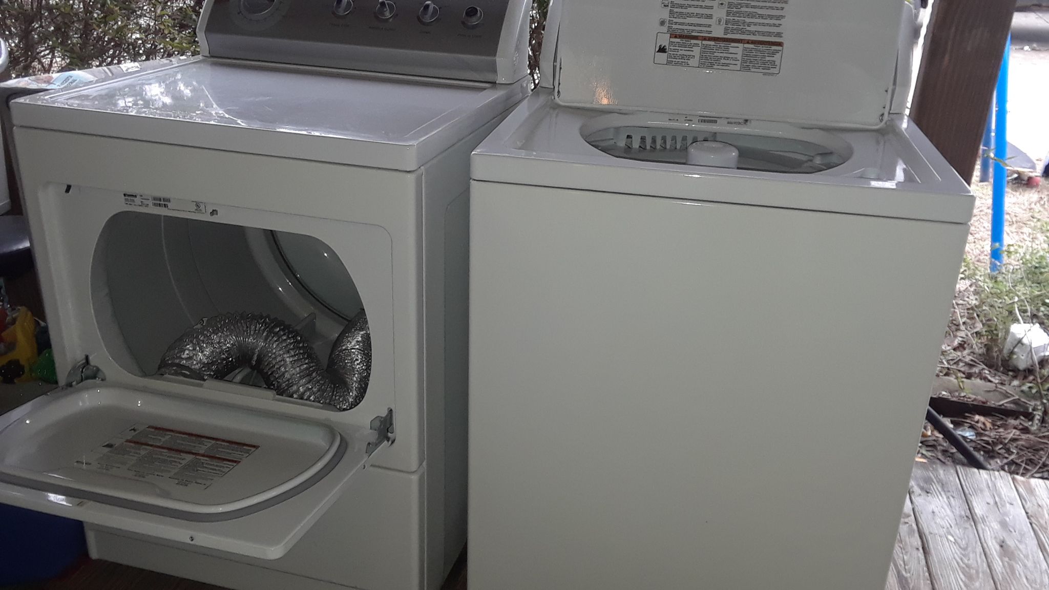 KENMORE 800 SERIES WASHER AND DRYER