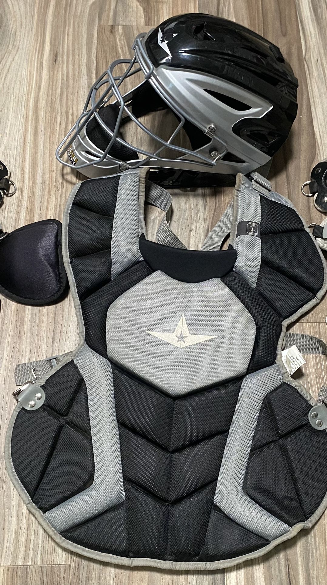 Catchers Gear All-Star Helmet and Chest