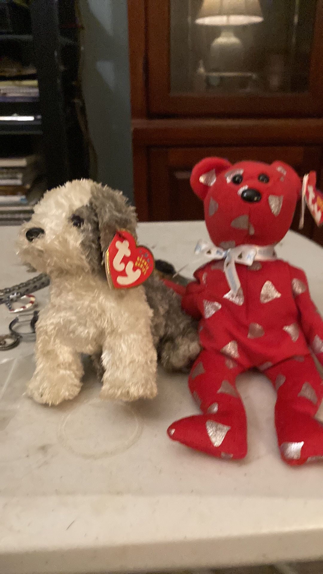 To Beanie Babies