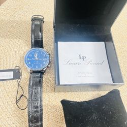 Lucien Piccard LP-10503-03-BK Blue Watch