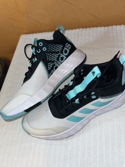 Adidas White And Blue Sneakers 10.5 