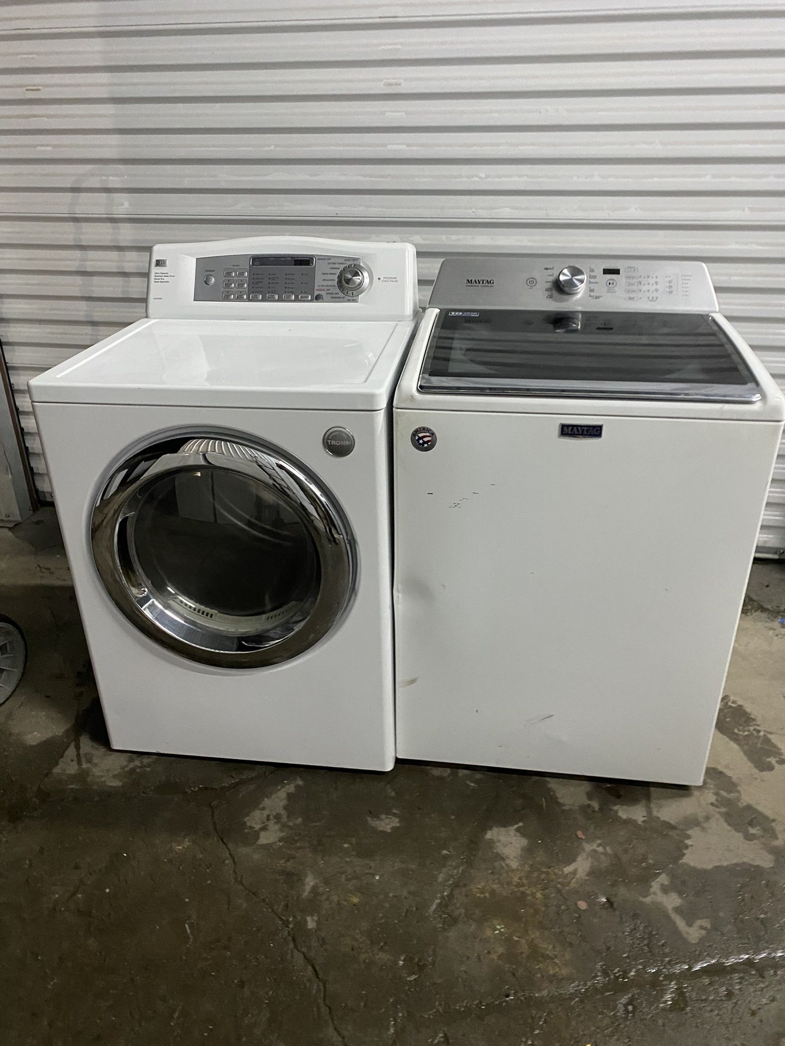 Washer And Dryer Mega Capacity $290 No Issues