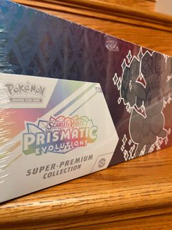 Pokémon Scarlet & Violet Prismatic Evolutions Super Premium Collection