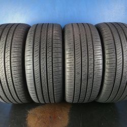 235 40 19 SET(4) (S90) PIRELLI P ZERO ALL SEASON   90% TREAD 