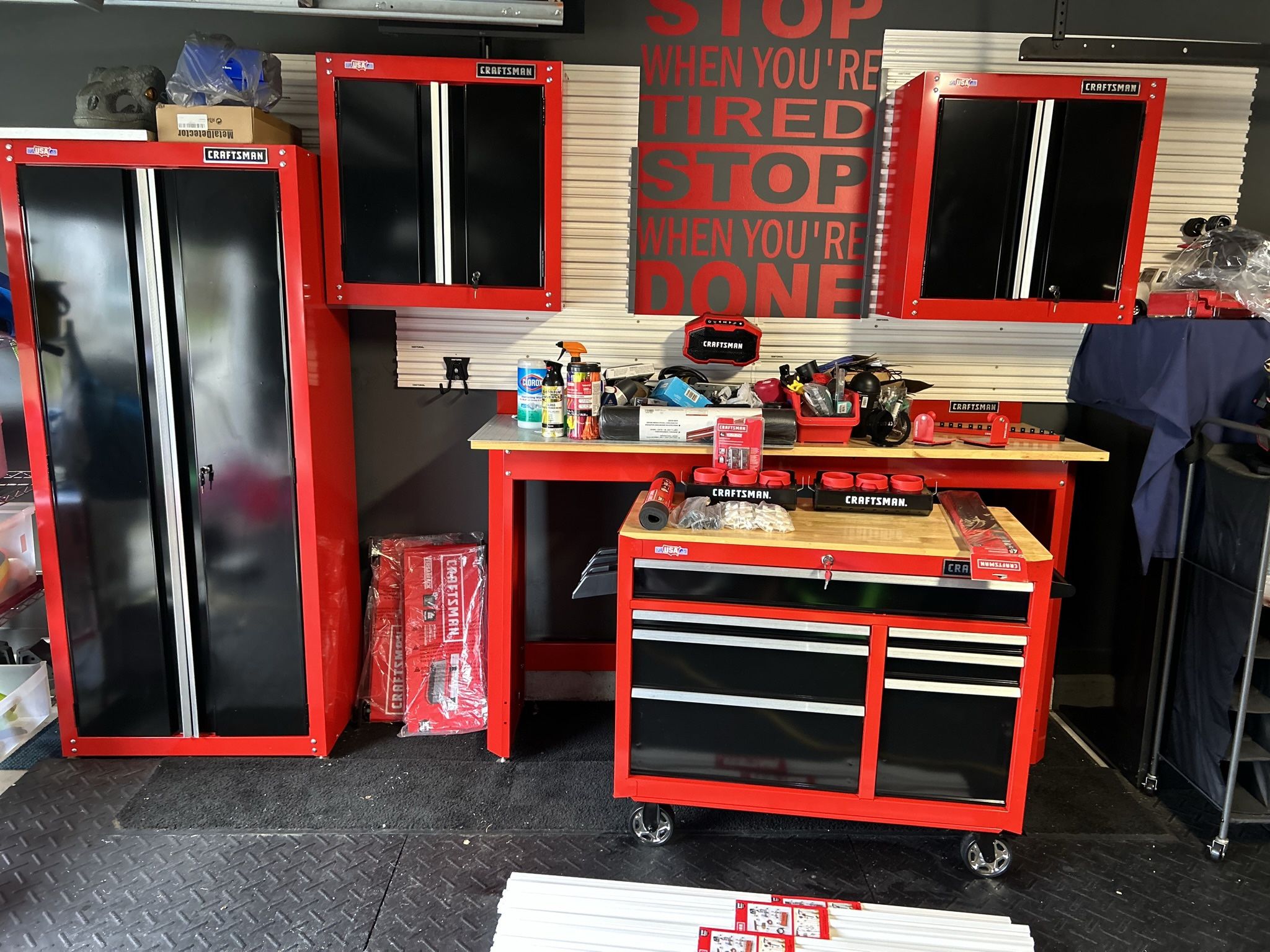 Complete Craftsman Garage Set 2000 OBO