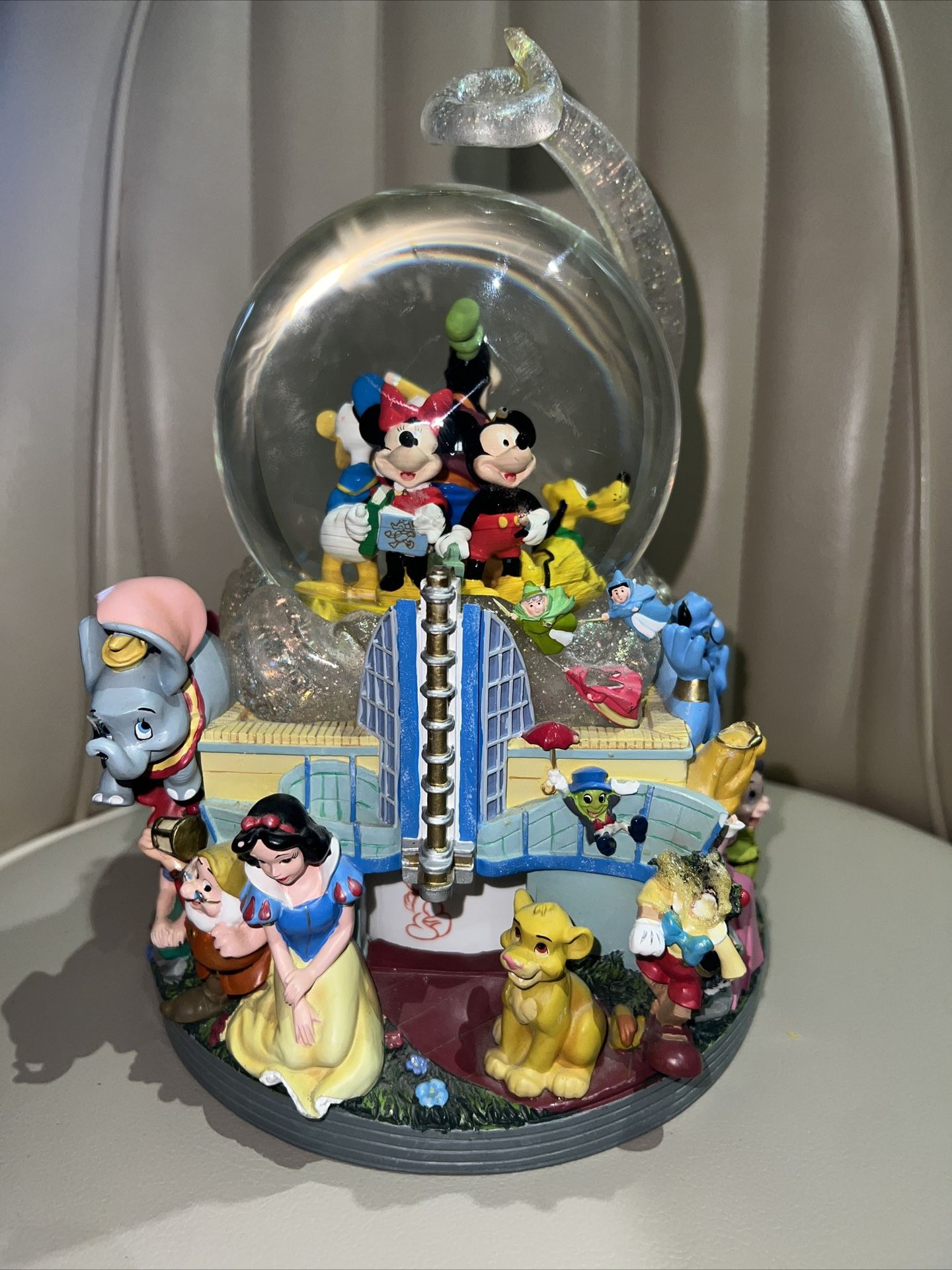 Rate Disney Character Musical Snow Globe