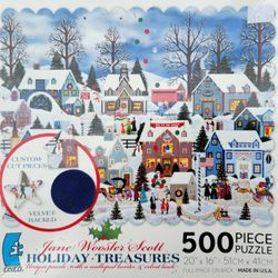 Holiday Puzzle: Jane Wooster Scott 