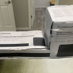 Aurora Outdoor Speaker System with Wireless Subwoofer 