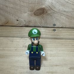 Nintendo Super Mario Bros Luigi Figure 2" Knex Figure 2011