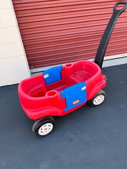 Little tikes push wagon