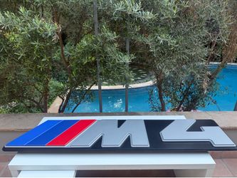 Custom Wood M4 Sign