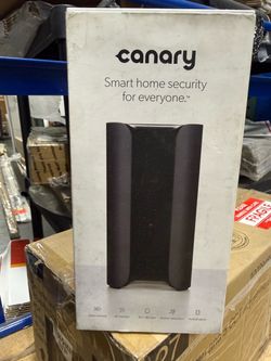 Canary Complete Security System Wireless Standard Surveillance Camera in Single Device in Black