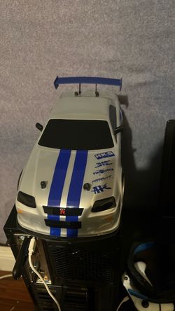 Rc Gtr electric car goes 25mph