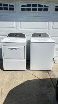 Washer and dryer