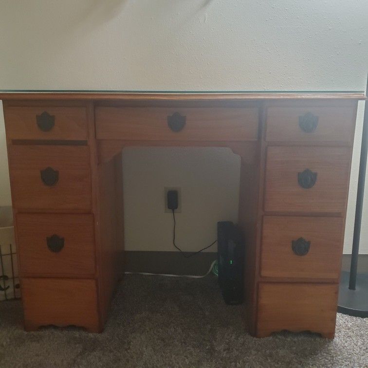 Maple Wooden Desk