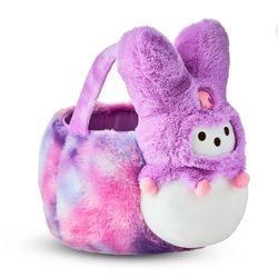 PEEPS X KUROMI PLUSH EASTER BASKET BUNNY 11'' HELLO KITTY FRIENDS SANRIO NWT